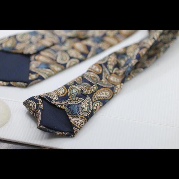 hand made Tie cravate fait à la main cells logo - Picture 6 of 7